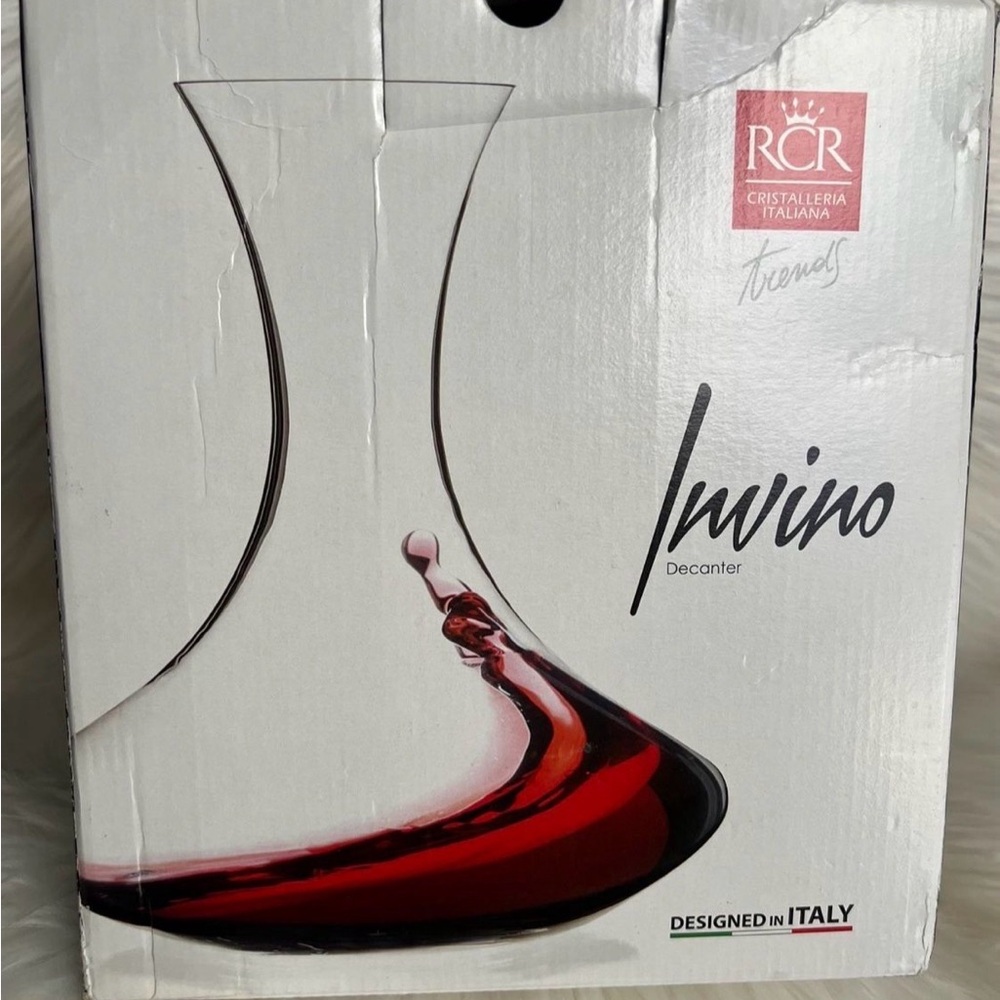 RCR Glass Wine Decanter